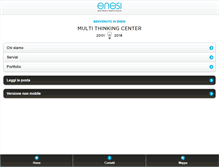 Tablet Screenshot of enesi.it